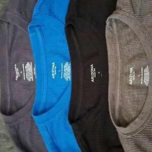 Arizona Long Sleeve Waffle Tee Shirt